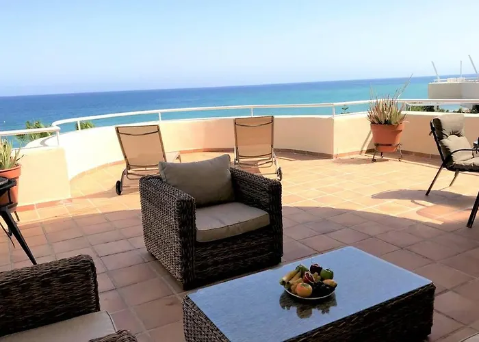 Beachfront Penthouse - El Mirador De Bermuda Beach Apartment Estepona
